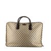 Bolsa de viaje Gucci   en tejido "sûpreme GG" beige - 360 thumbnail