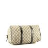 Gucci  Boston handbag  in beige monogram canvas  and brown leather - Detail D4 thumbnail