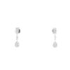 Paire de boucles d'oreilles H. Stern  en or blanc et diamants - 360 thumbnail