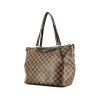 Shopping bag Louis Vuitton  Westminster in tela a scacchi ebana - 00pp thumbnail