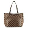 Shopping bag Louis Vuitton  Westminster in tela a scacchi ebana - 360 thumbnail