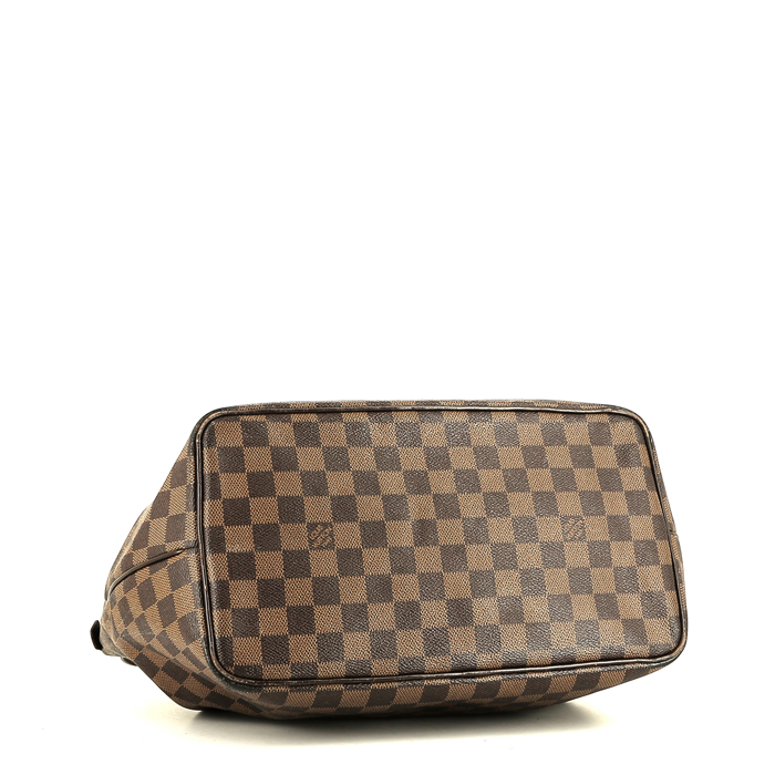 Sac cabas Louis Vuitton  Westminster en toile damier ébène - Detail D4
