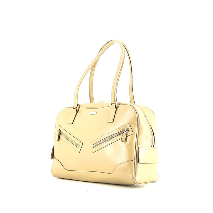 Gucci Horsebit Handbag Shoulder Bag 2WAY 371925 Black Patent Leather –  Timeless Vintage