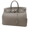 Hermès  Birkin 40 cm handbag  in Gris Asphalt togo leather - 00pp thumbnail