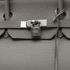 Hermès  Birkin 40 cm handbag  in Gris Asphalt togo leather - Detail D1 thumbnail