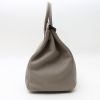 Hermès  Birkin 40 cm handbag  in Gris Asphalt togo leather - Detail D7 thumbnail
