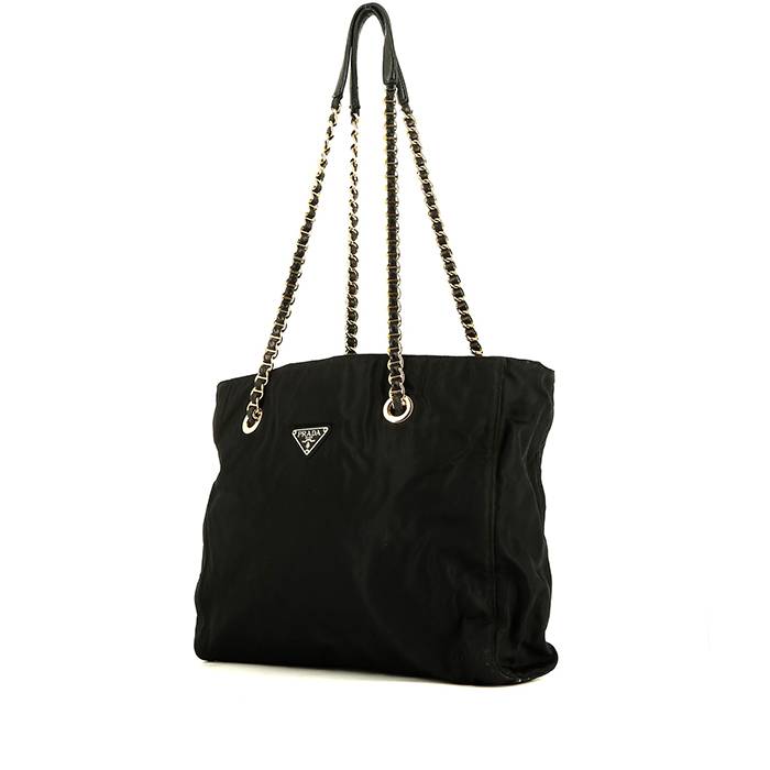 UhfmrShops Prada Pre-Owned heart patch nylon handbag | Bolso Prada Nylon 395914