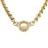 Collar Chopard Happy Diamonds de oro amarillo y diamantes - 00pp thumbnail
