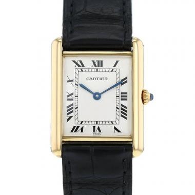 Montre Cartier Tank en or jaune Vers 1990