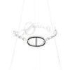Hermès Farandole bracelet in silver - 360 thumbnail
