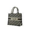 Shopping bag Dior  Book Tote modello piccolo  in tessuto a monogramma Oblique blu - 00pp thumbnail