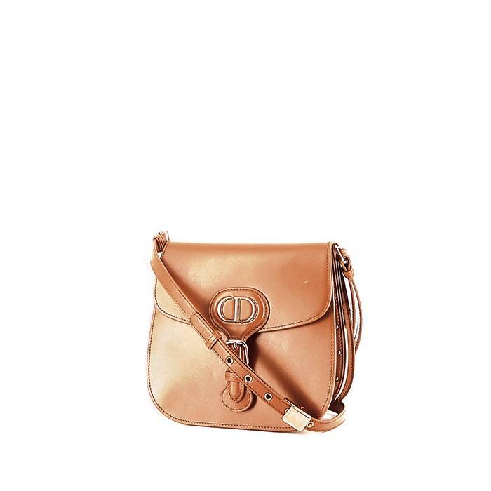 Dior  Bobby shoulder bag  in brown leather - 00pp