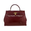 Borsa Hermès  Kelly 35 cm in pelle box bordeaux - 360 thumbnail