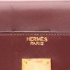 Borsa Hermès  Kelly 35 cm in pelle box bordeaux - Detail D2 thumbnail