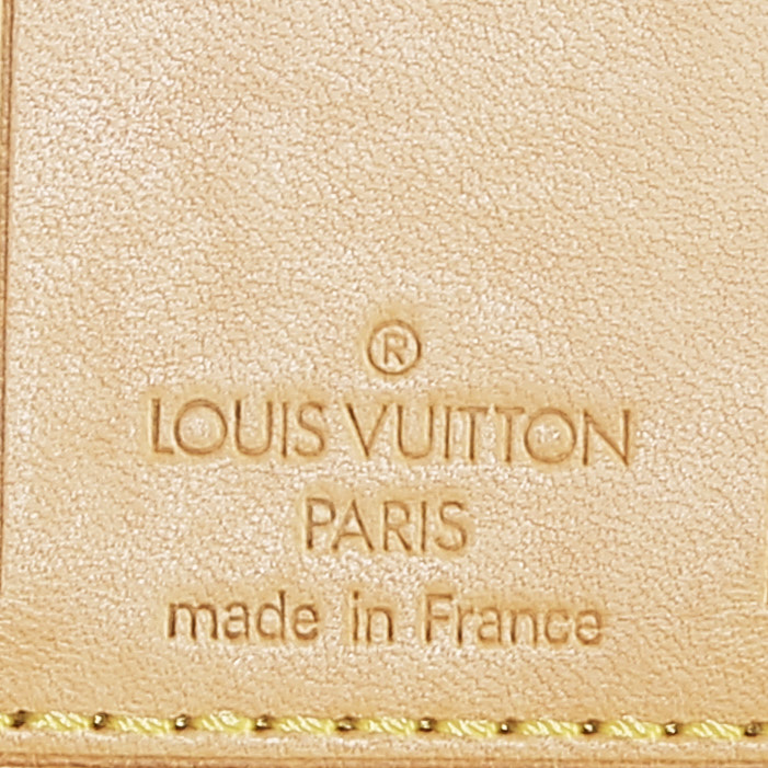 Borsa da viaggio Louis Vuitton  Keepall 60 in tela monogram marrone e pelle naturale - Detail D3