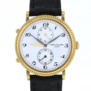 Montre Patek Philippe Calatrava Travel Time en or jaune Ref: Patek Philippe - 5034  Vers 2010