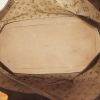 Sac cabas Louis Vuitton  Ambre en vinyle marron - Detail D2 thumbnail