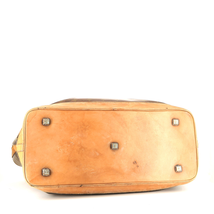 Bolso Cabás Louis Vuitton  Ambre en vinilo marrón - Detail D4