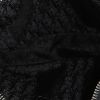 Bolso de mano Dior  Saddle en lona negra y cuero negro - Detail D2 thumbnail