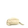 Sac à main Chanel   petit  en peau lainée blanche et cuir blanc - Detail D4 thumbnail