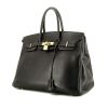 Hermès  Birkin 35 cm handbag  in navy blue box leather - 00pp thumbnail