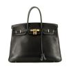 Hermès  Birkin 35 cm handbag  in navy blue box leather - 360 thumbnail