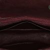 Bolso de mano Chanel  Chanel 2.55 en cuero acolchado color burdeos - Detail D2 thumbnail