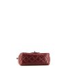 Chanel  Chanel 2.55 handbag  in burgundy quilted leather - Detail D4 thumbnail