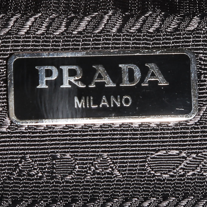 Sac bandoulière Prada  Re-Nylon en toile noire - Detail D3