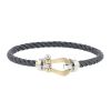 Fred Force 10 large model bracelet in yellow gold and white gold - 00pp thumbnail