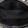 Prada  Galleria large model  handbag  in black leather saffiano - Detail D2 thumbnail