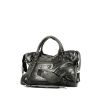 Balenciaga  City handbag  in black leather - 00pp thumbnail