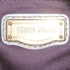 Miu Miu   shopping bag  in grey leather - Detail D4 thumbnail