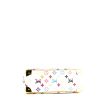 Bolso de mano Louis Vuitton  Trouville en lona Monogram multicolor blanca y cuero natural - Detail D4 thumbnail