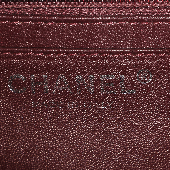 Sac à main Chanel  Timeless Maxi Jumbo en cuir matelassé noir - Detail D4