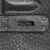 Hermès  Birkin 30 cm handbag  in grey leather taurillon clémence - Detail D4 thumbnail