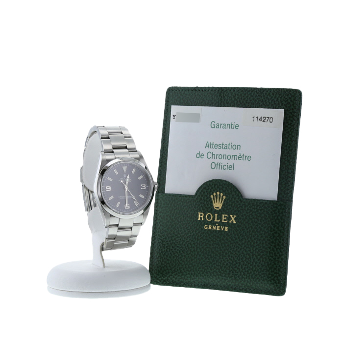 Orologio Rolex Explorer in acciaio Circa 2003