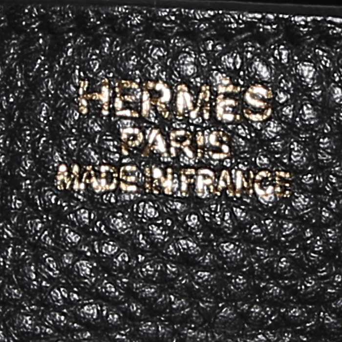 Borsa Hermès  Birkin 35 cm in pelle togo nera - Detail D3
