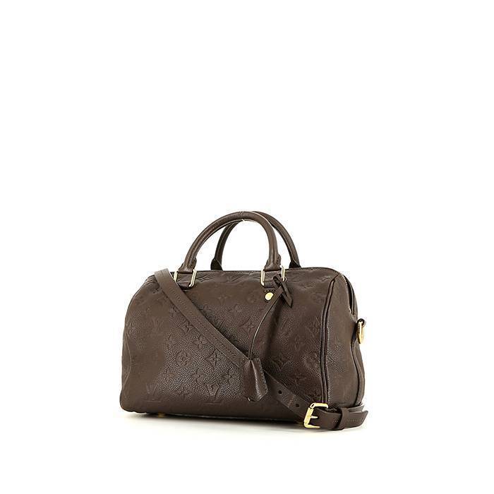 Louis Vuitton  Speedy 25 shoulder bag  in brown empreinte monogram leather - 00pp