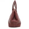 Hermès  Garden shopping bag  in burgundy togo leather - Detail D5 thumbnail