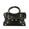 Balenciaga  City handbag  in black leather - 360 thumbnail