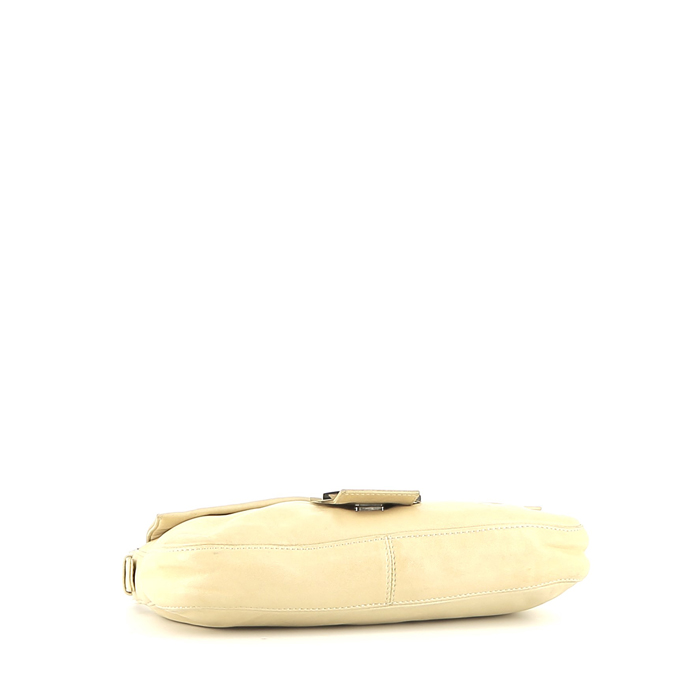 Borsa Fendi  Baguette in pelle beige - Detail D4