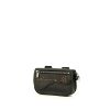 Dior  Pochette bras Saddle Catctus Jack pouch  in black grained leather - 00pp thumbnail