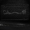 Bolsito de mano Dior  Pochette bras Saddle Catctus Jack en cuero granulado negro - Detail D3 thumbnail