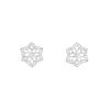 Boucheron Pensée de Diamants earrings in white gold and diamonds - 00pp thumbnail