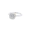 Bague Pomellato Nudo Petit Solitaire en or rose, or blanc et diamants - 00pp thumbnail