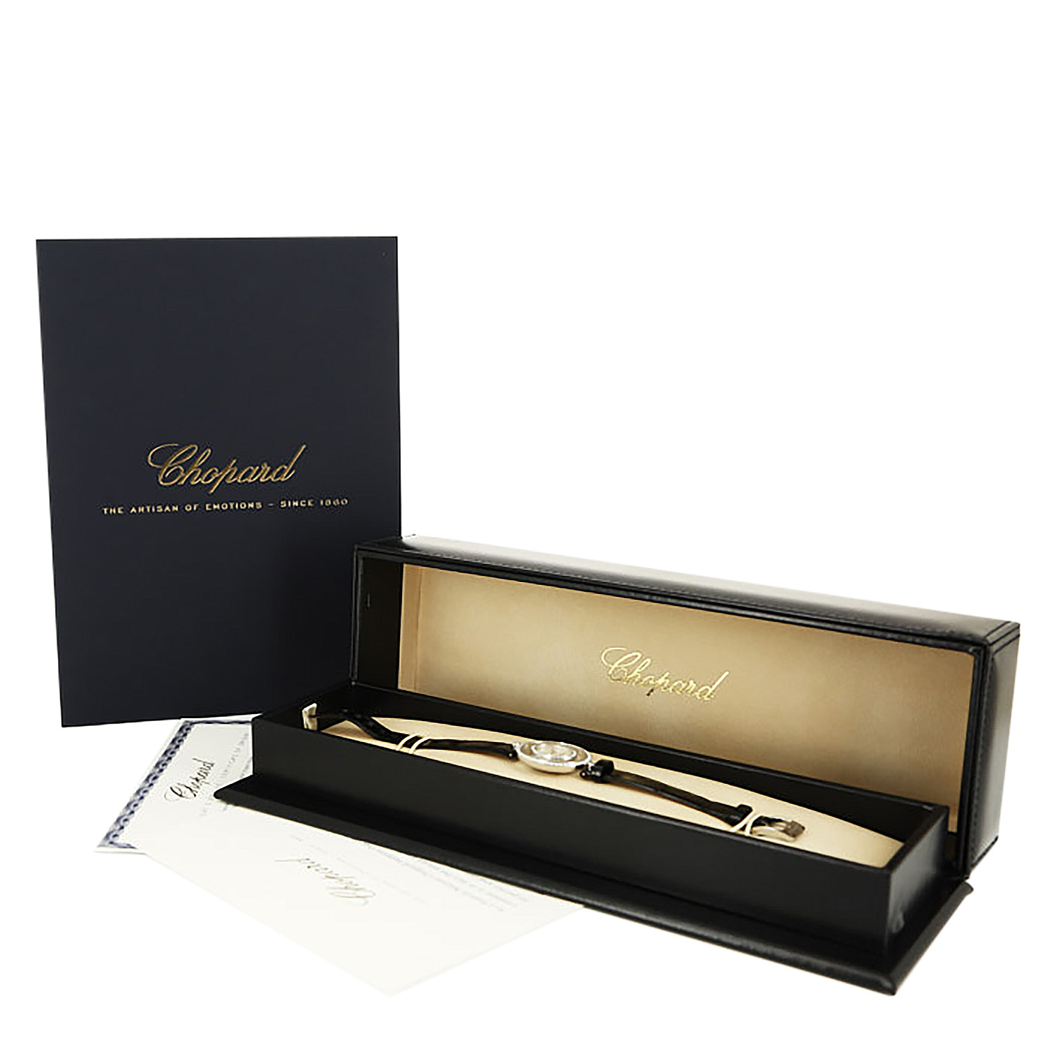 Montre Chopard Happy Diamonds en or blanc Ref: 4305  Vers 2000