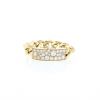 Anello flessibile Dior Gourmette modello piccolo in oro giallo e diamanti - 360 thumbnail