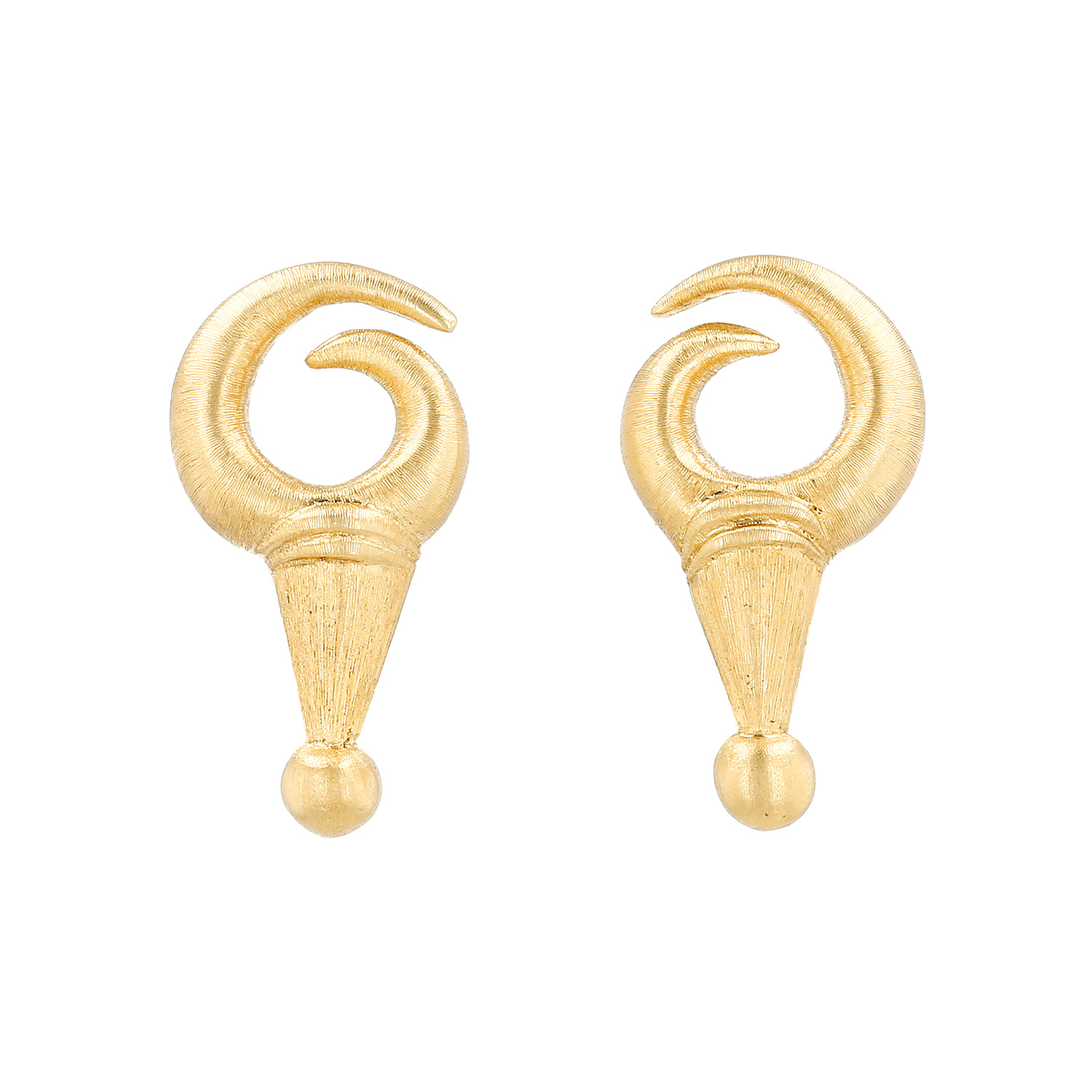 Orecchini A Clip Nautici A Conchiglia - Placcati Oro 14K Su Argento Sterling 925, Ipoallergenici Per Donne Non Forate