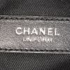 Chanel  Pochette clutch-belt  in black quilted leather - Detail D3 thumbnail